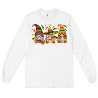White mexican gnomes Long Sleeve Tee - Zillion Design Studio
