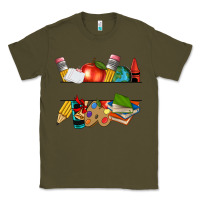 Army Green teacher name frame custom Classic Tee - texasbilliewilder