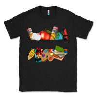 Black teacher name frame custom Classic Tee - texasbilliewilder