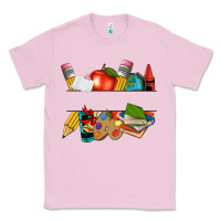 Bubblegum Pink teacher name frame custom Classic Tee - texasbilliewilder
