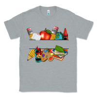 Heather Grey teacher name frame custom Classic Tee - texasbilliewilder