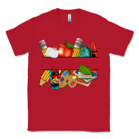 Red teacher name frame custom Classic Tee - texasbilliewilder