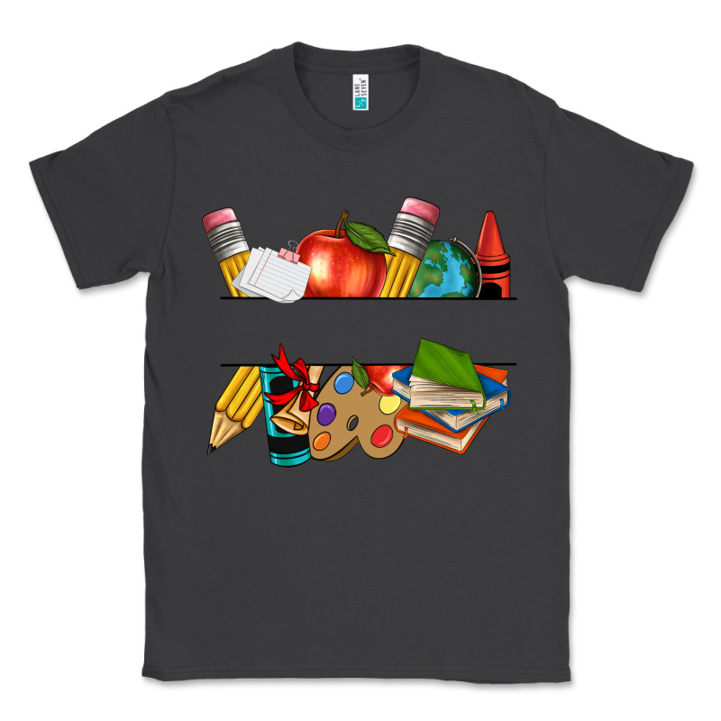 Teacher Name Frame Custom Classic Tee by texasbilliewilder | Teevron