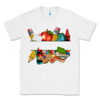 White teacher name frame custom Classic Tee - texasbilliewilder