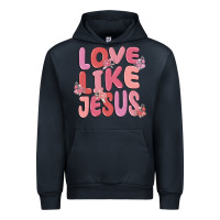 Navy love like jesus Urban Hoodie - MaliasSmallBusiness