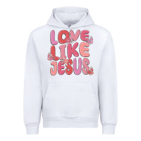 White love like jesus Urban Hoodie - MaliasSmallBusiness