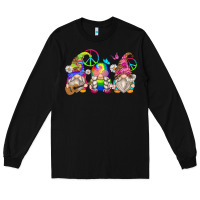 Black hippie gnomes Long Sleeve Tee - Zillion Design Studio