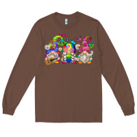 Chestnut hippie gnomes Long Sleeve Tee - Zillion Design Studio