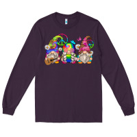 Plum hippie gnomes Long Sleeve Tee - Zillion Design Studio