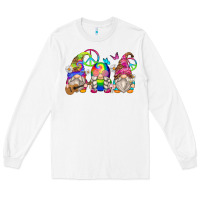 White hippie gnomes Long Sleeve Tee - Zillion Design Studio