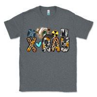 Charcoal Heather x ray Classic Tee - Zillion Design Studio