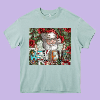 Believe Heavy Core Tee Designed By Cowhidedigitalart