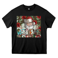 Black Believe Heavy Core Tee - CowhideDigitalArt