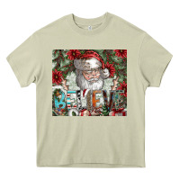 Mossy Believe Heavy Core Tee - CowhideDigitalArt