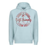 Blue Mist mother and daughter best friends for life Premium Hoodie - MaliasSmallBusiness