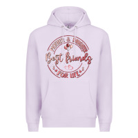 Lilac mother and daughter best friends for life Premium Hoodie - MaliasSmallBusiness