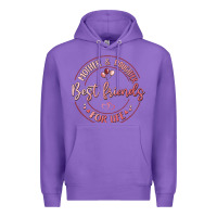 Purple mother and daughter best friends for life Premium Hoodie - MaliasSmallBusiness