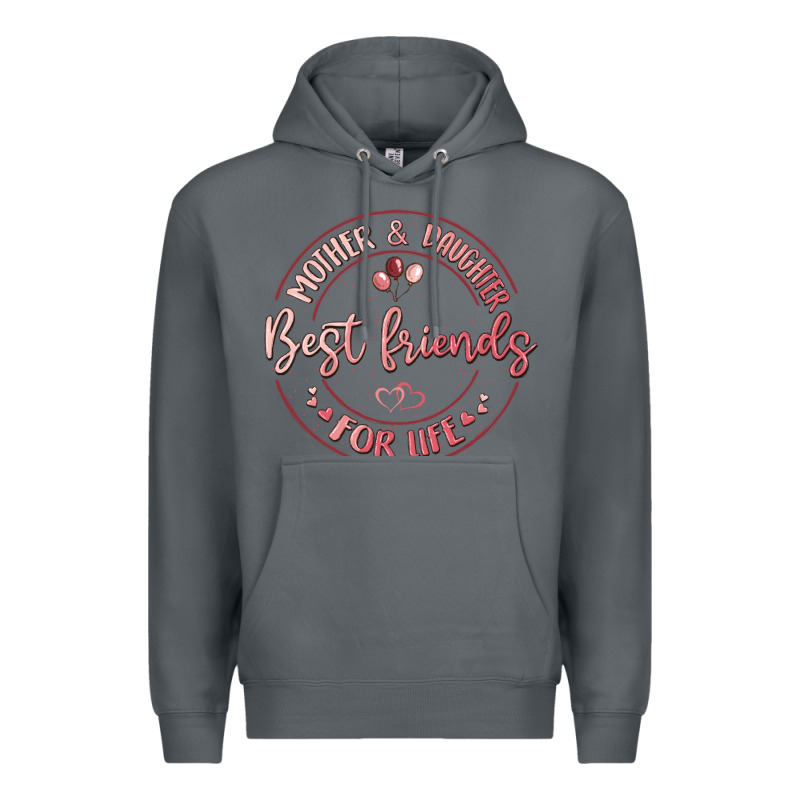 Mother And Daughter Best Friends For Life Premium Hoodie by MaliasSmallBusiness | Teevron