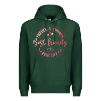 Sports Green mother and daughter best friends for life Premium Hoodie - MaliasSmallBusiness