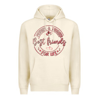 Tofu mother and daughter best friends for life Premium Hoodie - MaliasSmallBusiness