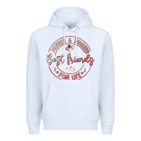 White mother and daughter best friends for life Premium Hoodie - MaliasSmallBusiness