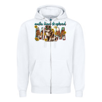 White western australian shepherd mom Zipper Hoodie - texasbilliewilder
