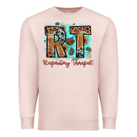 Pale Pink rt respiratory therapist Premium Sweatshirt - JahusDesignShop