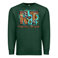 Sports Green rt respiratory therapist Premium Sweatshirt - JahusDesignShop