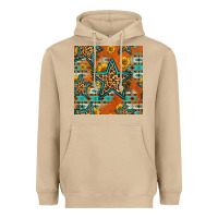 Mushroom western stars seamless pattern Heavyweight Hoodie - HRA Design Shop