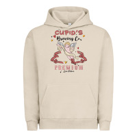 Pigment French Oak cupids brewing company Urban Hoodie - MaliasSmallBusiness