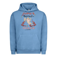 Pigment Pebble Blue cupids brewing company Urban Hoodie - MaliasSmallBusiness