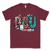 Burgundy pcu Classic Tee - Zillion Design Studio