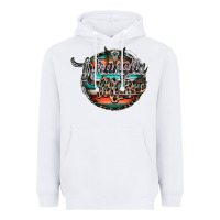 White wranglinn mama Heavyweight Hoodie - RacoonDesign