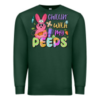 Sports Green chillin' with my peeps Premium Sweatshirt - Artiststas