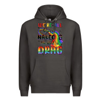 Smoke we're all born naked the rest is drag Premium Hoodie - MaliasSmallBusiness