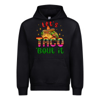 Black let s taco bout it Urban Hoodie - MaliasSmallBusiness