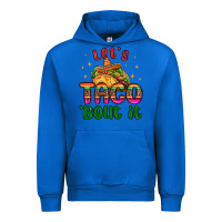 Cobalt let s taco bout it Urban Hoodie - MaliasSmallBusiness