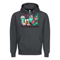 Smoke certified nursing assistant coffee cups Zipper Hoodie - Zillion Design Studio