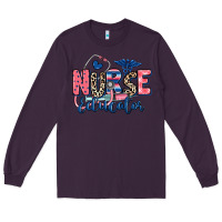 Plum nurse educator Long Sleeve Tee - RanaPortraitStore