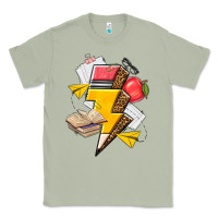 Matcha teacher lightning bolt Classic Tee - texasbilliewilder