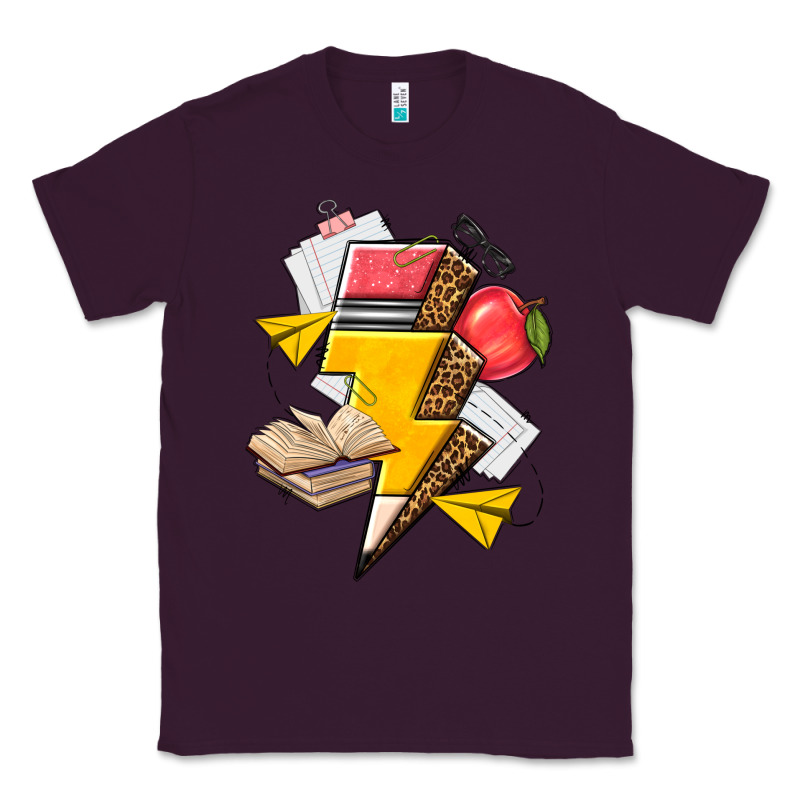 Teacher Lightning Bolt Classic Tee by texasbilliewilder | Teevron