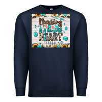 Navy nursing is a work of heart Premium Sweatshirt - JahusDesignShop