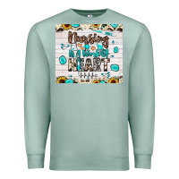 Seafoam nursing is a work of heart Premium Sweatshirt - JahusDesignShop