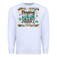 White nursing is a work of heart Premium Sweatshirt - JahusDesignShop