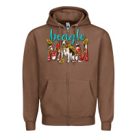 Chestnut western beagle mom Zipper Hoodie - texasbilliewilder