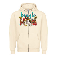Sandshell western beagle mom Zipper Hoodie - texasbilliewilder