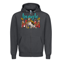 Smoke western beagle mom Zipper Hoodie - texasbilliewilder