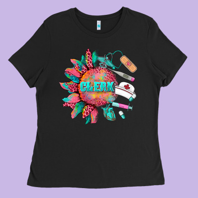 Western Clerk Medical Instruments Ladies Tee Designed By Barkaloodesign
