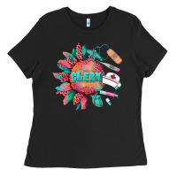 Black western clerk medical instruments Ladies Tee - BarkalooDesign