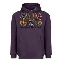 Plum amazing grace how sweet the sound Heavyweight Hoodie - RacoonDesign